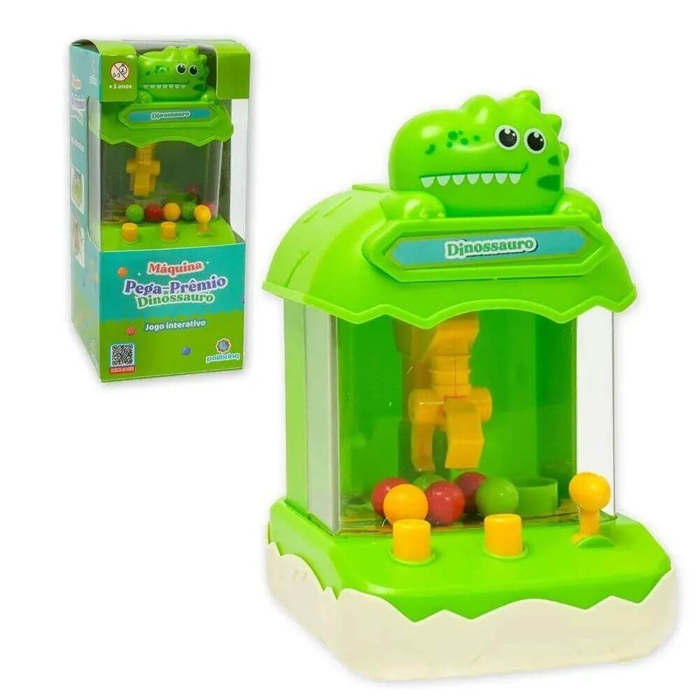 Jogo Infantil - Pega Prêmio Dinossauro - Polibrinq