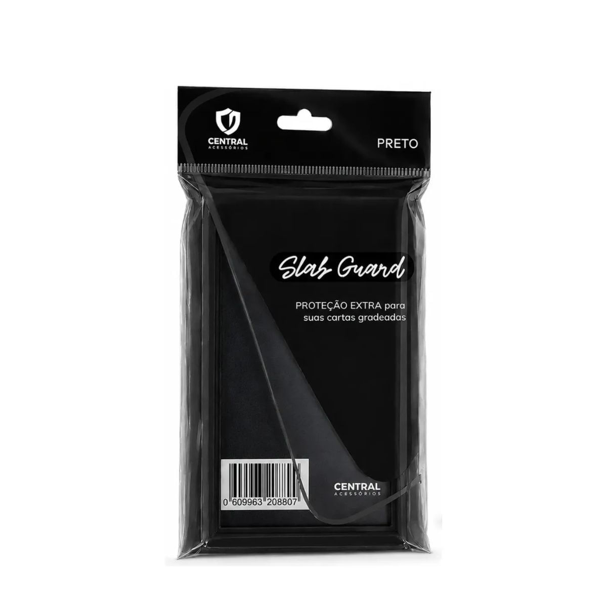 Central Graded - Slab Guard Silicone: Preto