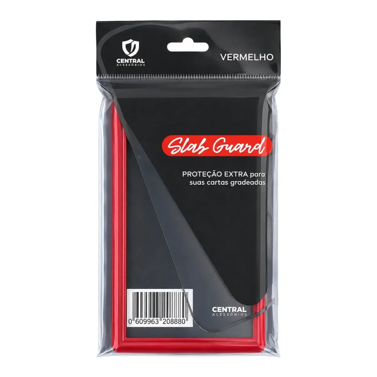 Central Graded - Slab Guard Silicone: Vermelho