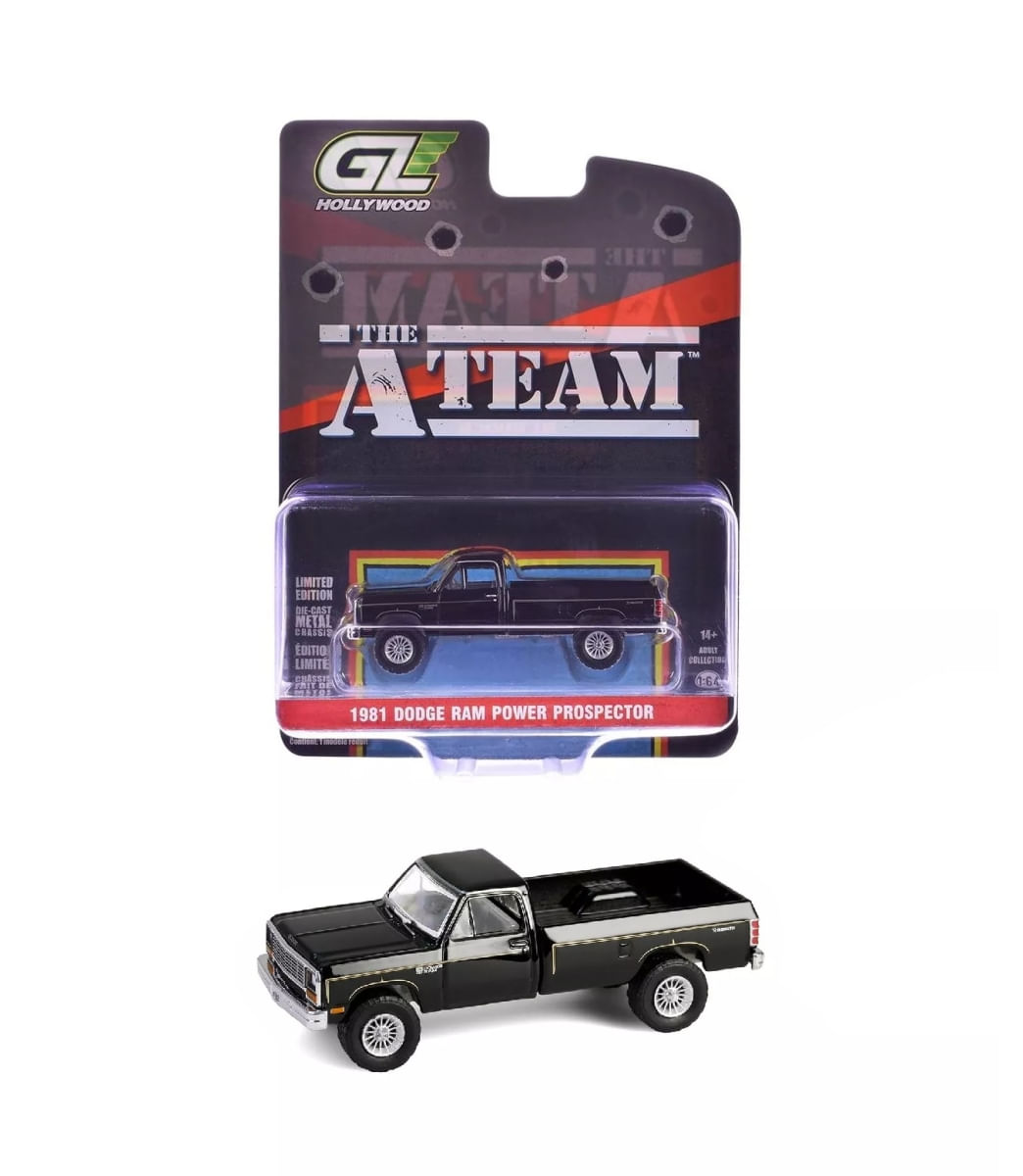 1981 Dodge Ram Power Prospector - The A-Team - Hollywood - 1/64 - Greenlight