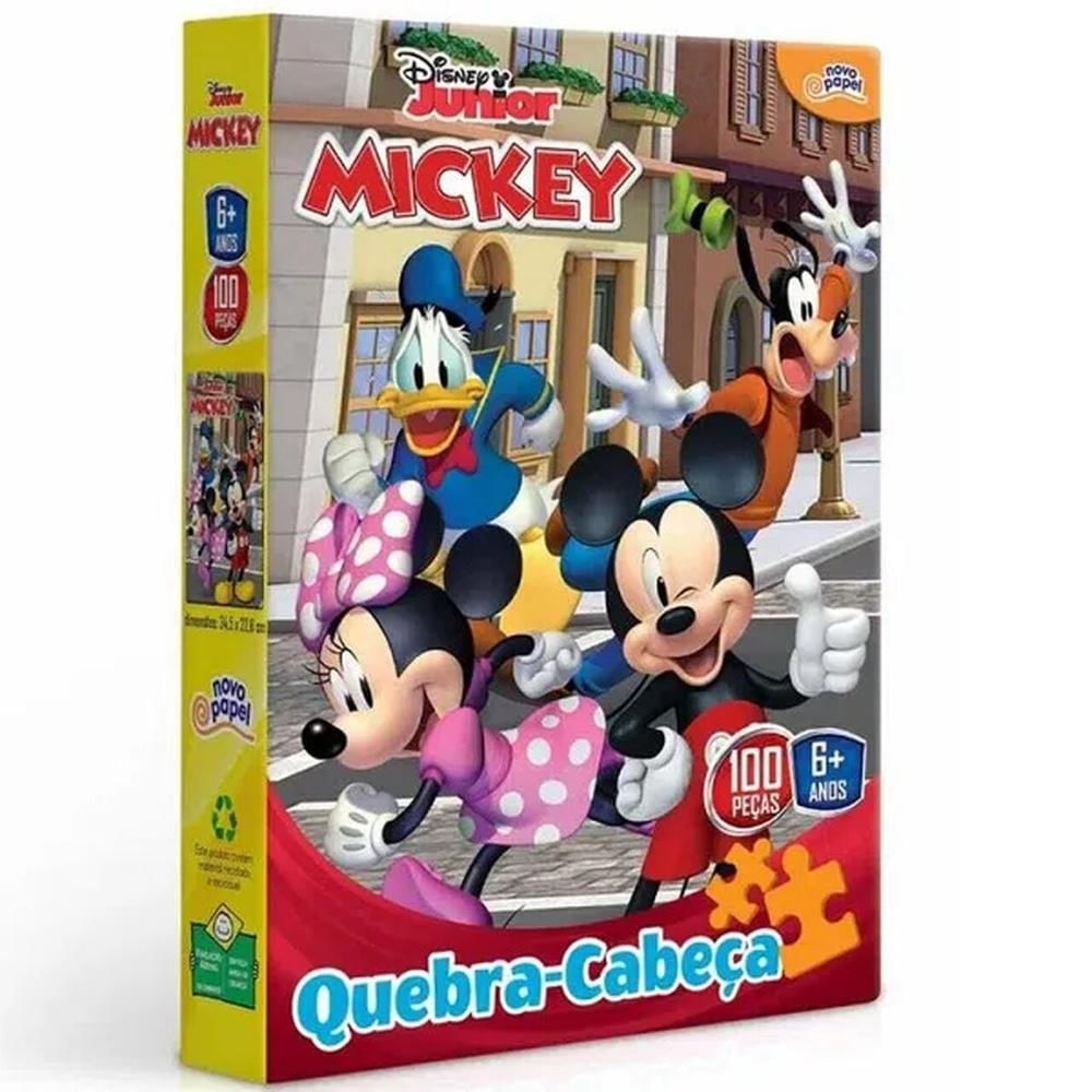Quebra Cabeça Mickey 100 Peças Toyster - 8001