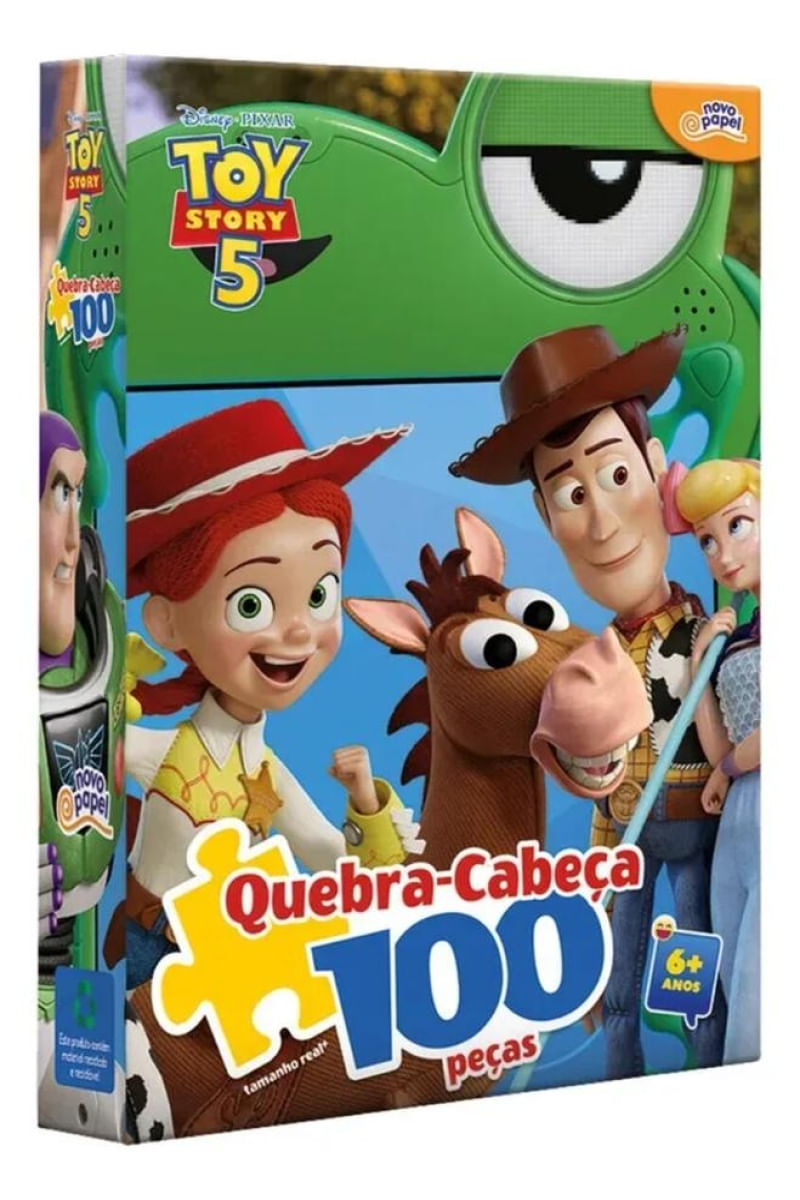 Quebra Cabeça Toy Story 5 100 Peças Toyster - 8098