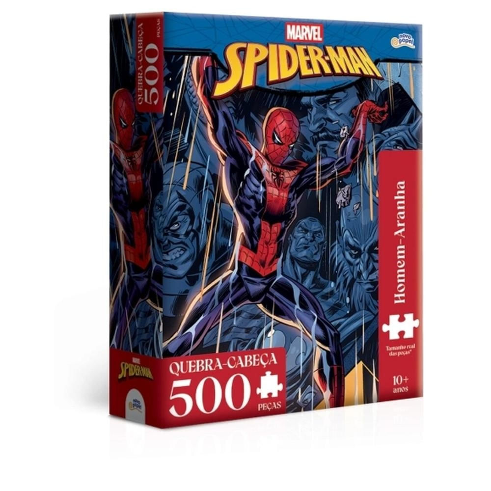 Quebra Cabeça Homem Aranha 500 Peças Toyster - 8104