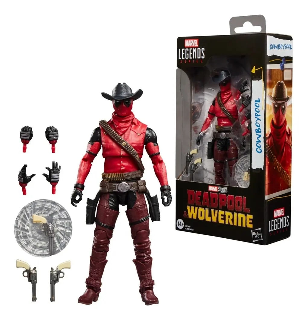 Marvel Studio Legends Series Deadpool & Wolverine – Cowboypool 15 Cm - Hasbro