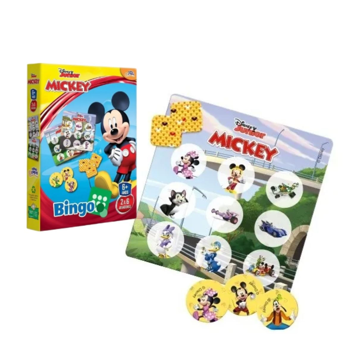 Jogo Educativo Turma Do Mickey Bingo Infantil