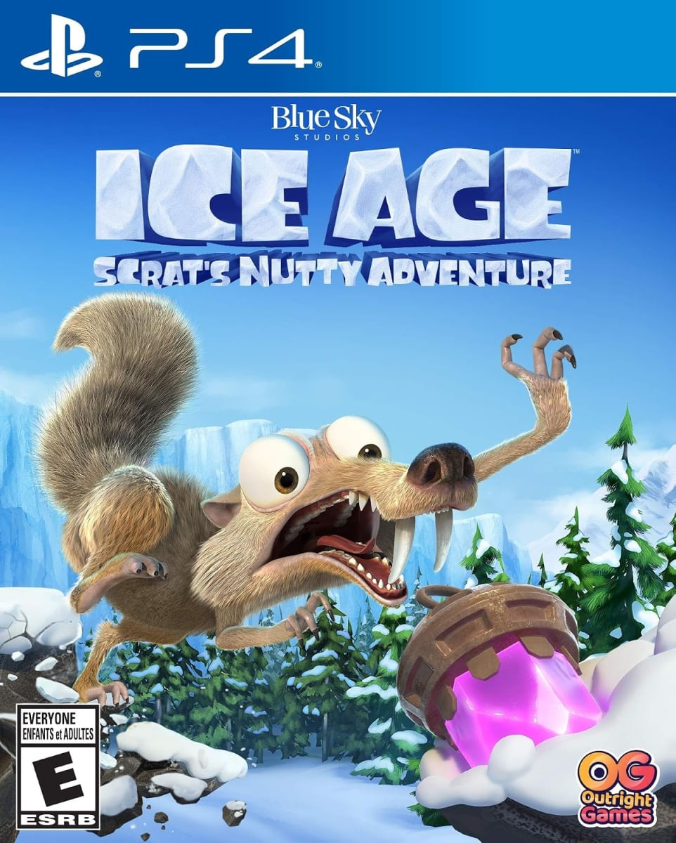 A Era do Gelo Scrats Nutty Adventure PS4 Midia Fisica
