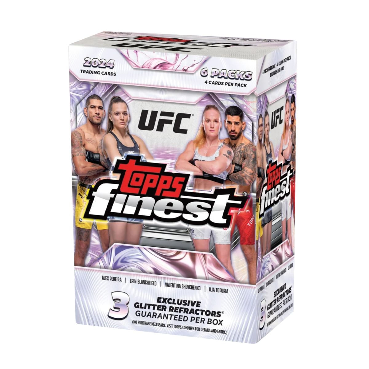 Value Box - Topps Finest® UFC - 2024 - 24 cards - IMPORTADO