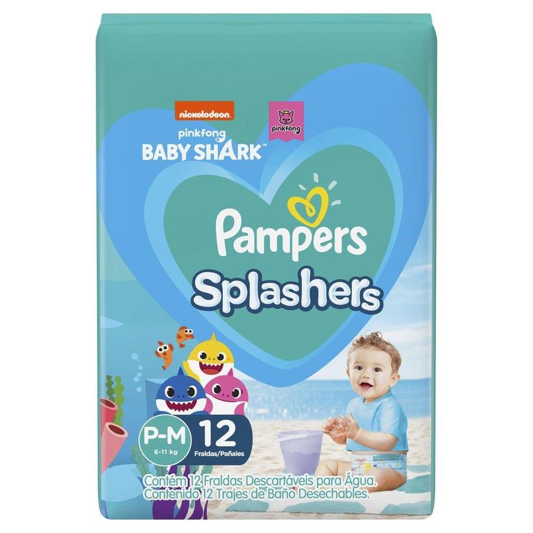BabyShark Pampers Splashers 