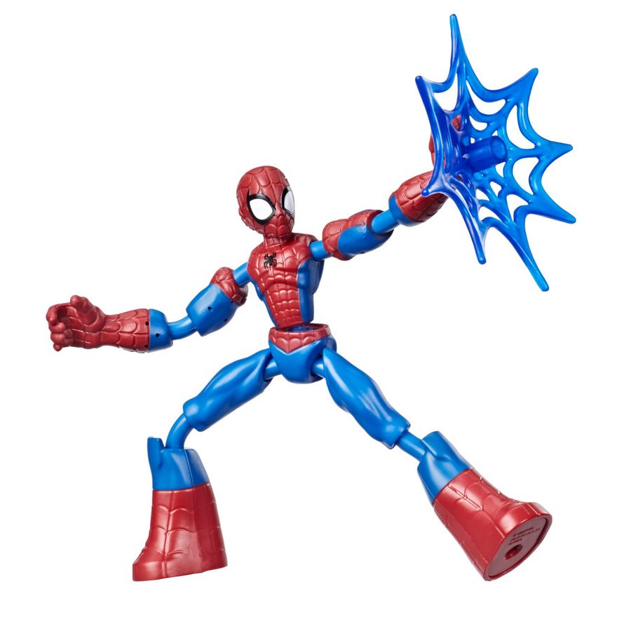 Boneco Articulado 15cm Disney Marvel Bend And Flex Spider Man Hasbro Ri Happy Brinquedos - como soltar teia no roblox jogo homem aranha