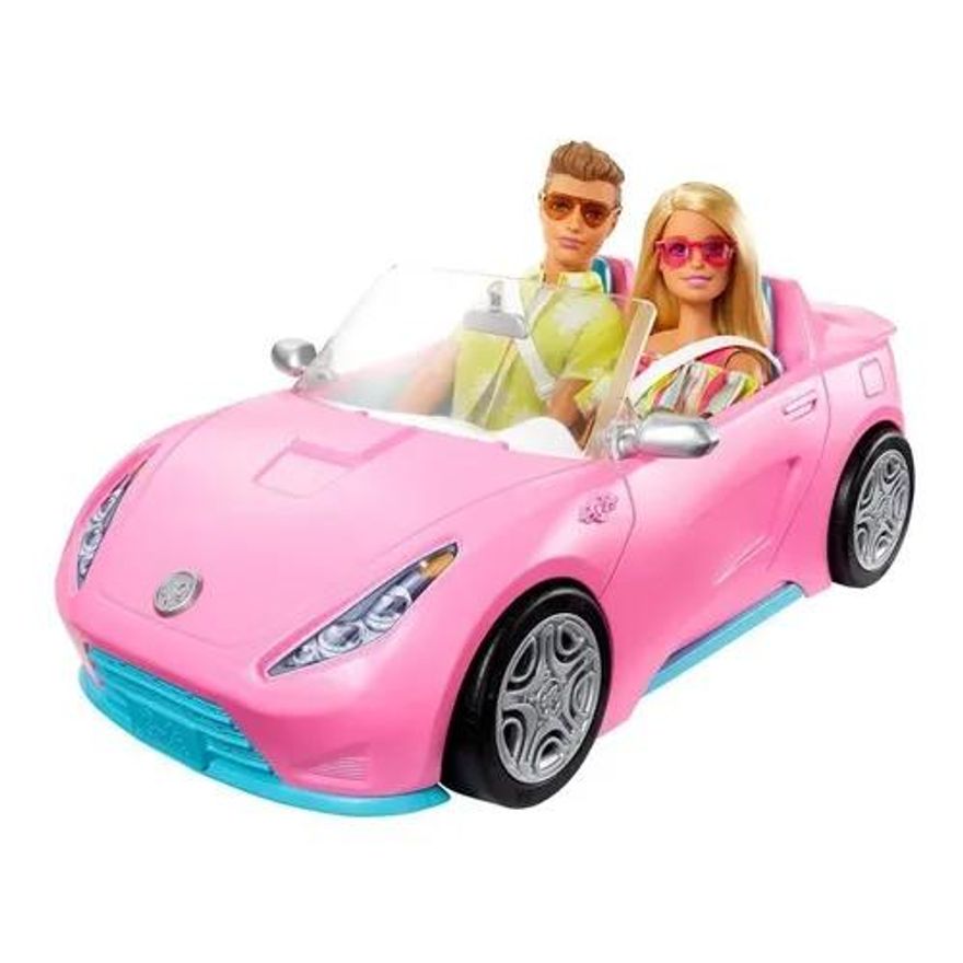 Playset E Acessorios Barbie E Ken Piscina Carro Conversivel Ri Happy Brinquedos - jogo de robloxs de carro de cachorro de bebê