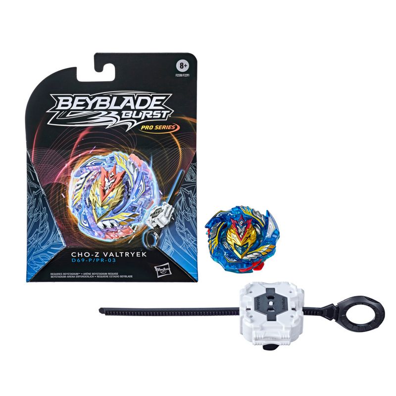 Lançador e Pião De Batalha - Beyblade - Cho - Z Valtryek - Hasbro - Ri