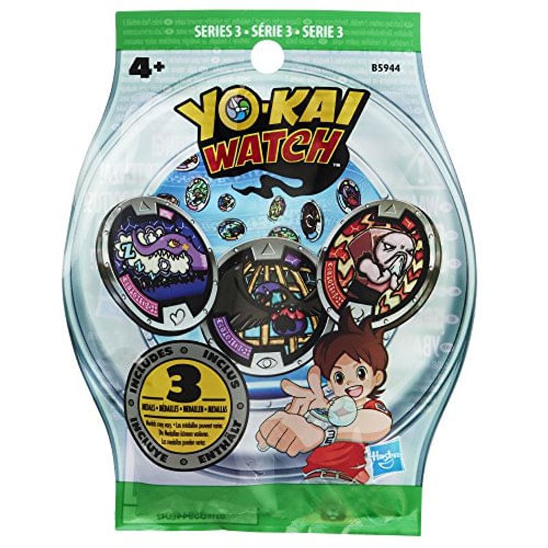 Yo-Kai Watch - Medalhas Surpresa B5944 - Ri Happy