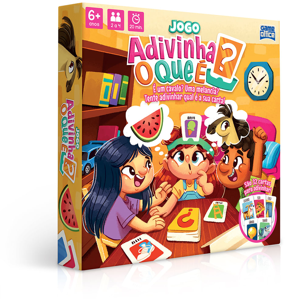 Jogo - Game Office - Adivinha o que é - Toyster