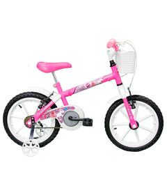 Bicicleta-Aro-16---Branco-e-Pink---TK3-Track-0