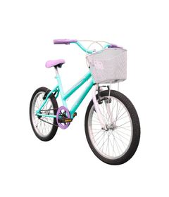 Bicicleta ARO 20 - Barbie - Branca - Caloi - Ri Happy