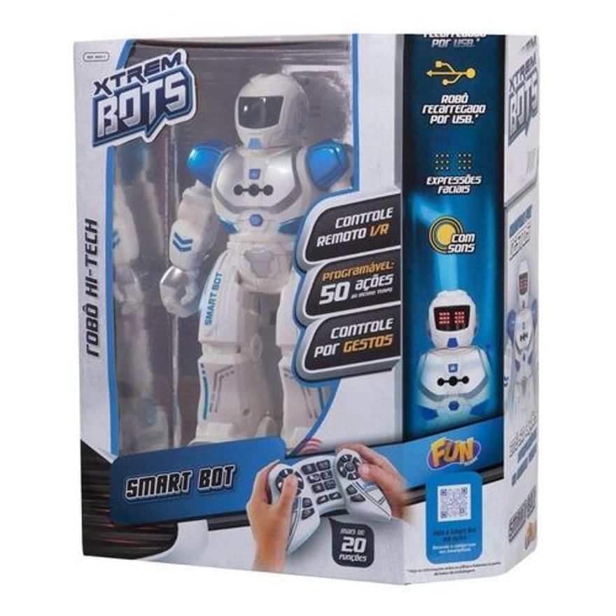 Robô Xtrem Bots Fun com Controle Remoto