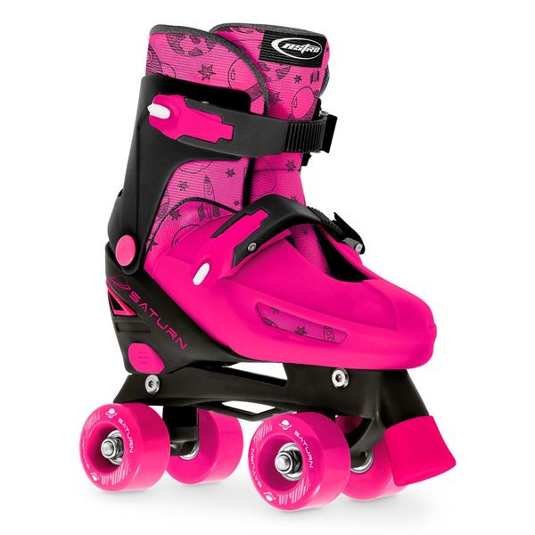Patins Clássico Ajustável - Saturn Rosa - 35 a 38 - Astro Toys