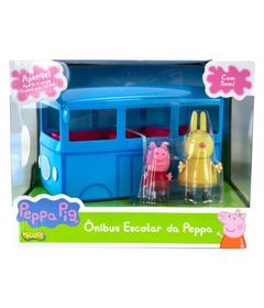 Mini-Figura-e-Veiculo---Onibus-Escolar---Peppa-Pig---Sunny-0