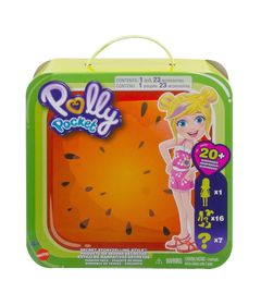 Mini-Boneca---Polly-Pocket---Pacote-de-Modas-Surpresa---Melancia---Mattel-0