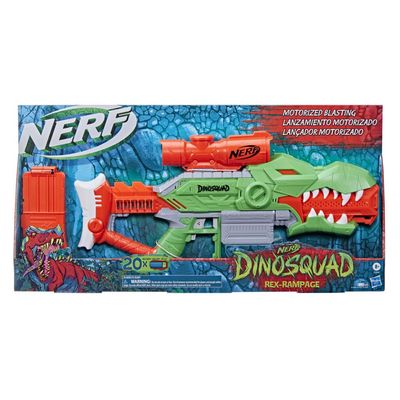Lançador - Dardos Nerf - Dinosquad - Rex-Rampage - com 20 Dardos - Hasbro -  PBKIDS Mobile