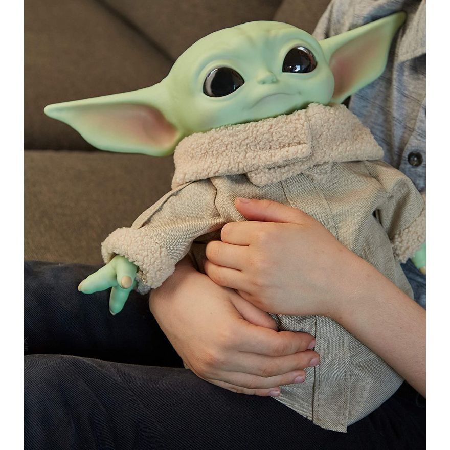 Pelúcia - 28 Cm - Disney - Star Wars - Baby Yoda - Mattel - Ri Happy