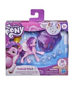 Mini-Figura-e-Acessorios---My-Little-Pony---Aventuras-do-Cristal-Princesa-Petals---Hasbro-0
