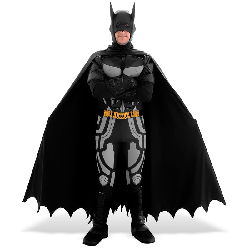 Fantasia do Batman modelo Luxo da Sulamericana entre outras em promoção