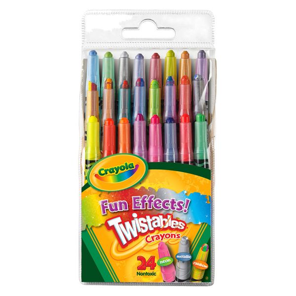 Giz de Cera Twistables 24 cores - Crayola