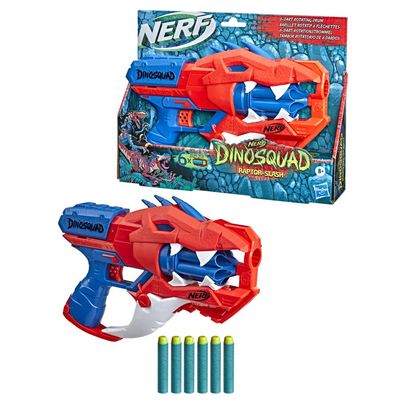 Nerf Dinosquad Dinossauro Dino Tricera-blast Com 12 Dardos - Ri Happy