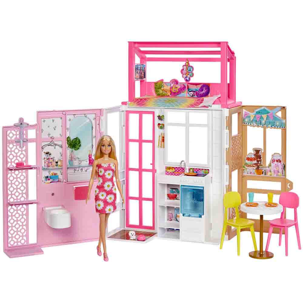 Barbie Estate Nova Casa Glam Com Boneca Barbie Mattel 0