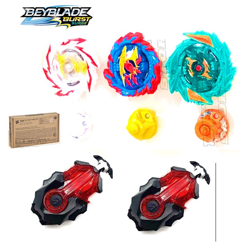 Kit 3 Piões De Batalha - BeyBlade Burst - Surge Speedstorm