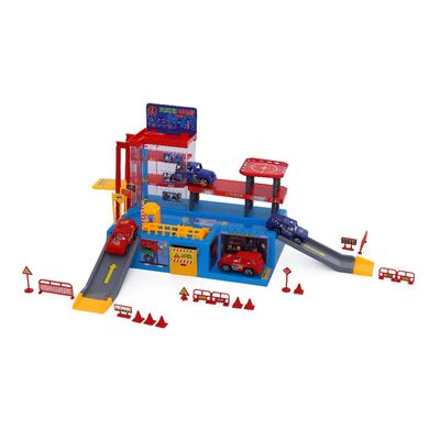 Pista De Carrinhos Brinquedo Corrida Infantil + 2 Carrinhos - Ri Happy