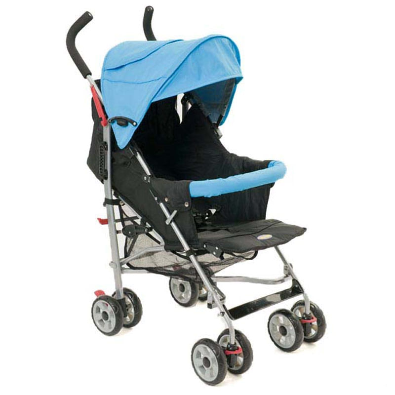 Carrinho de Bebê Mikonos Azul Dican