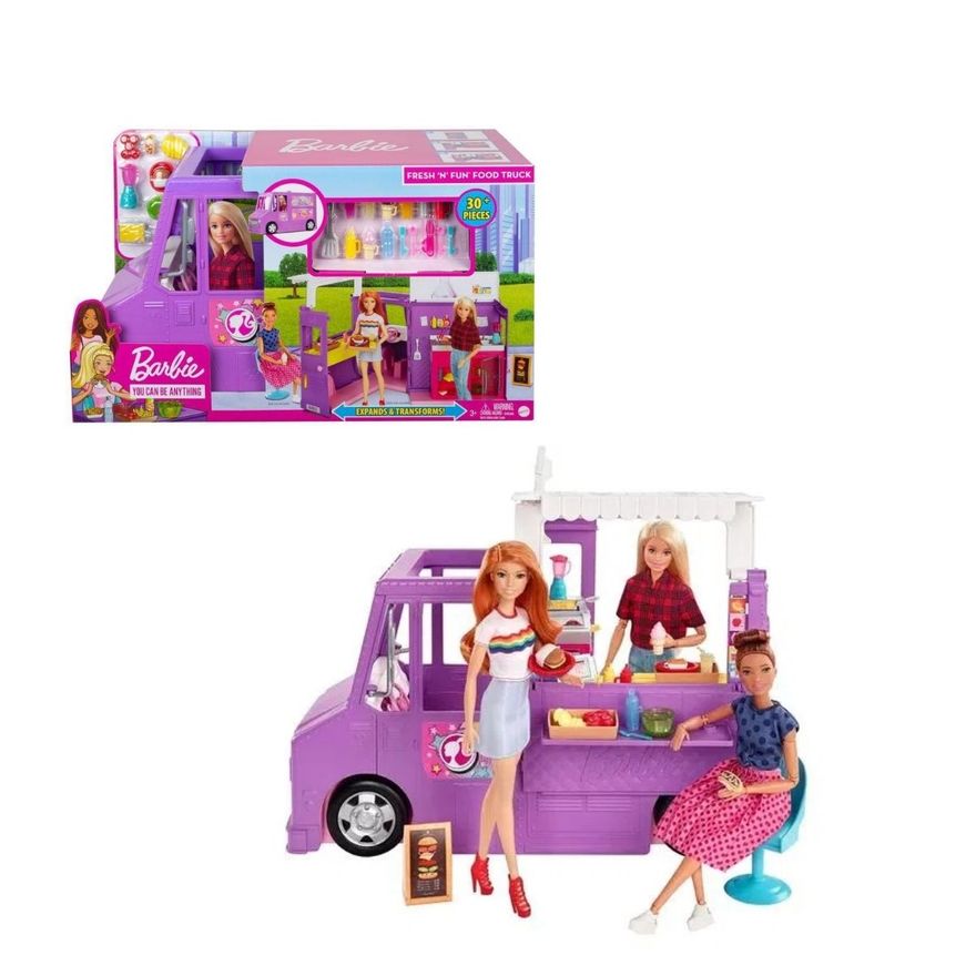 Food Truck Da Barbie - Mattel Gmw07 - Pirlimpimpim Brinquedos