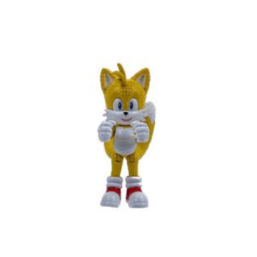 Brinquedo Boneco Sonic 2 Filme Articulado Knuckles 10cm 3409