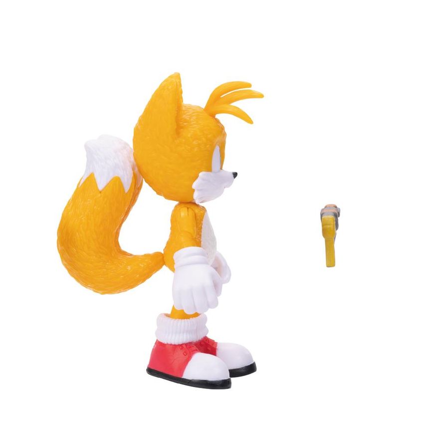 Boneco Articulado - 10 cm - Sonic O Filme 2 - Tails - Candide - Ri Happy