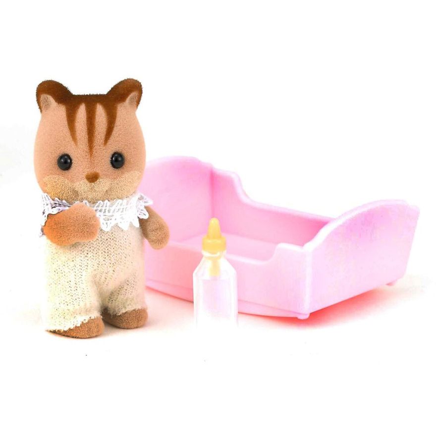 Sylvanian Families Bebe Esquilo Noz Epoch Ri Happy Brinquedos