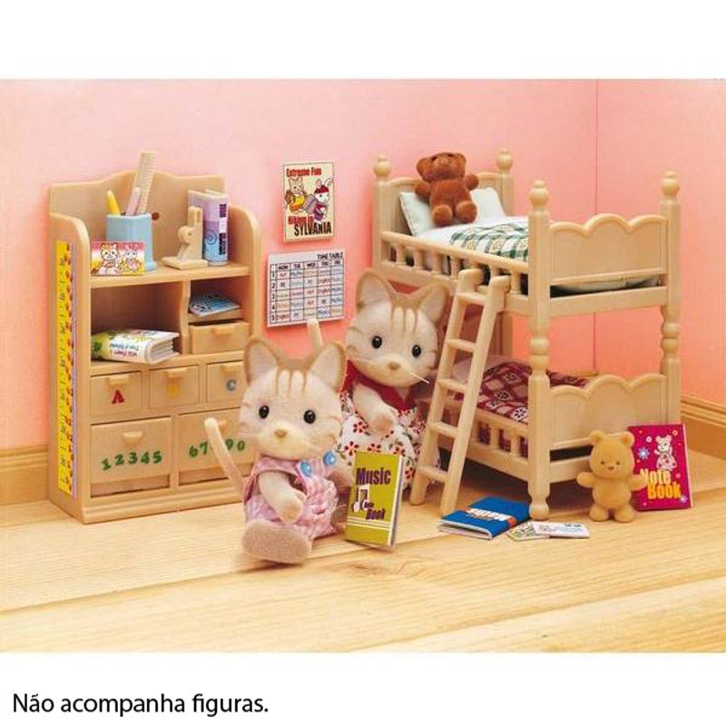 Sylvanian Families Moveis De Quarto De Crianca Epoch Ri Happy Brinquedos