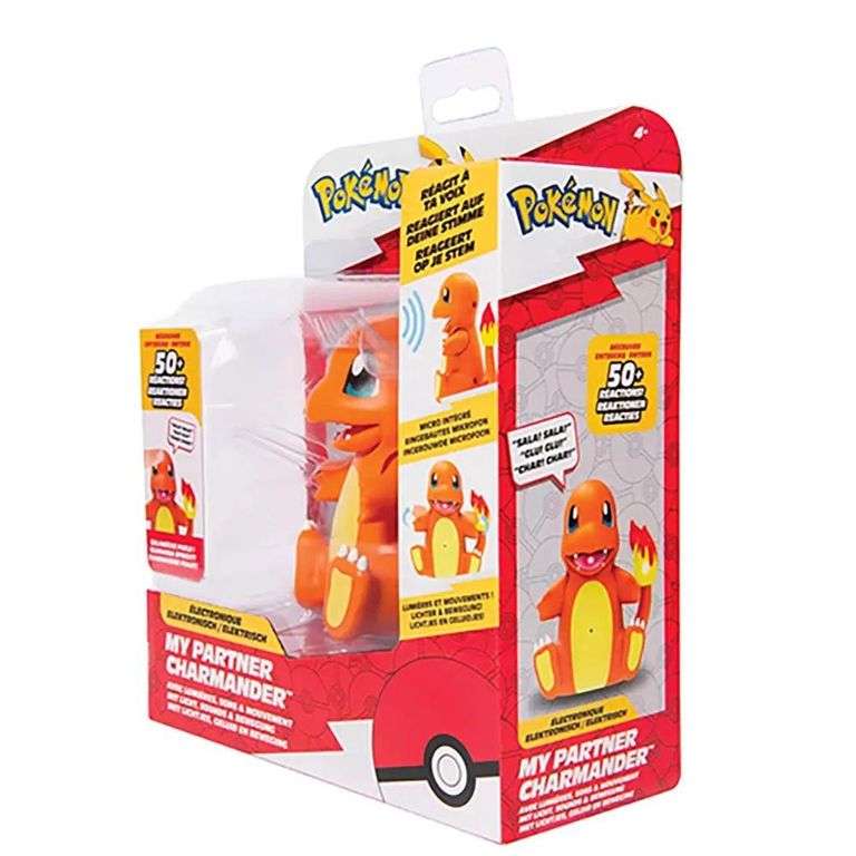 Boneco Pokémon Charmander Elétrico Meu Parceiro C 50 Reações - Alfabay -  Cubo Mágico - Quebra Cabeças - A loja de Profissionais e Colecionadores!