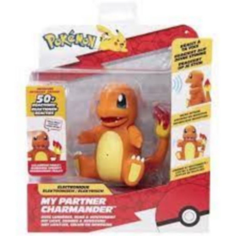 Boneco Pokémon Charmander Elétrico Meu Parceiro C 50 Reações - Alfabay -  Cubo Mágico - Quebra Cabeças - A loja de Profissionais e Colecionadores!