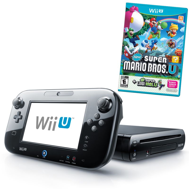 Mr. Games - Nintendo Wii U usado com 2 Jogos (Nintendo
