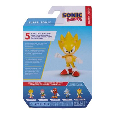 Mini Figura - Colecionavel - Sonic The Hedgehog - Shadow - 6.3 cm - Candide  - PBKIDS Mobile