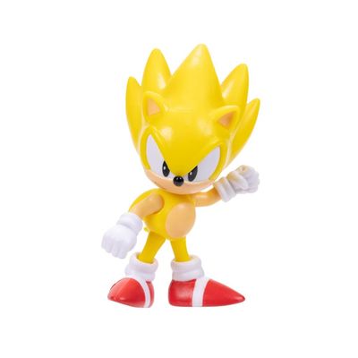Sonic - Boneco do Super Sonic 4.0 Polegadas - Candide - Bonecos