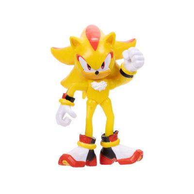 Boneco Super Sonic Amarelo Personagem Action Figure Articulado