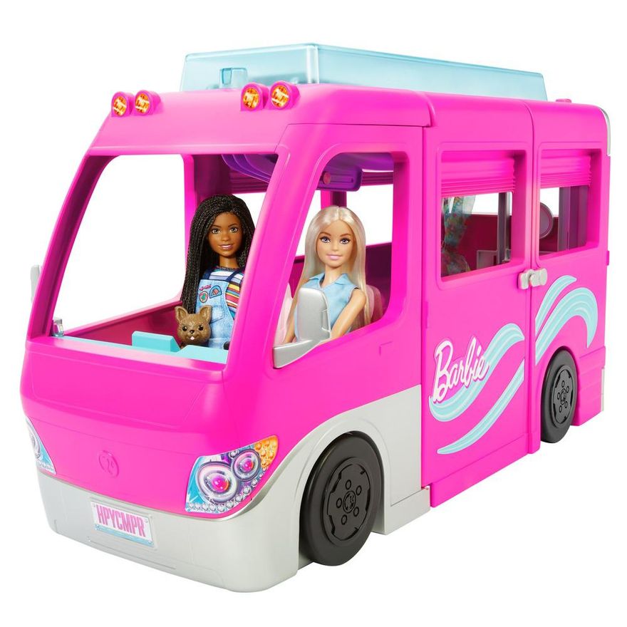 Mini Boneca - Polly Pocket - Polly com Veículo - Carro de Acampamento -  Mattel - Ri Happy