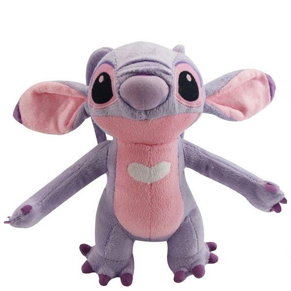 Pelúcia - Lilo e Stitch - Disney - Angel - 25 cm - Long Jump