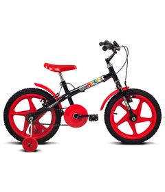 Bicicleta-Rock---Aro-16---Preto-e-Vermelha---Verden-Bikes