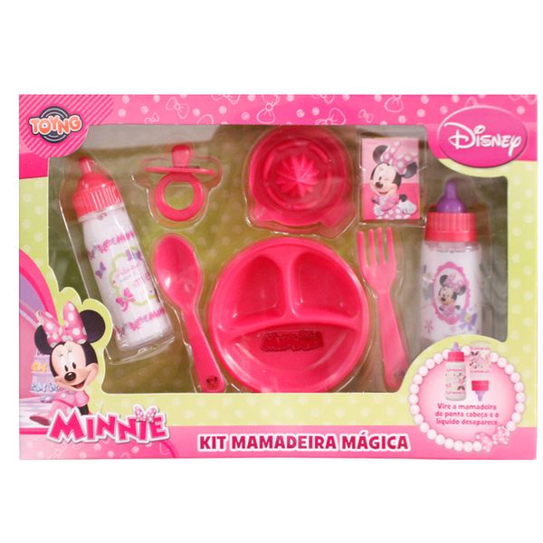 Conjunto Mamadeira Mágica - Minnie Mouse - Toyng