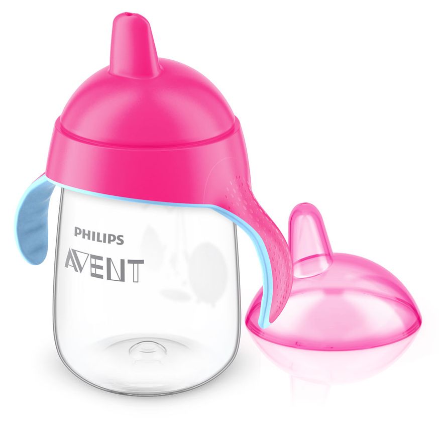 Copo Pinguim 340 Ml Rosa Philips Avent Ri Happy Brinquedos