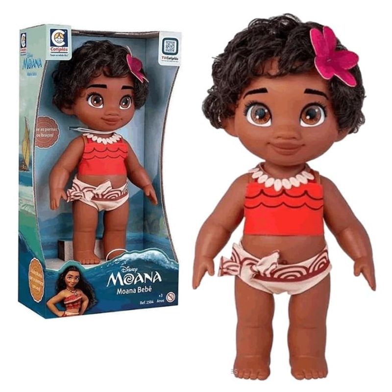 Boneca Moana Baby - Cotiplás - Ri Happy